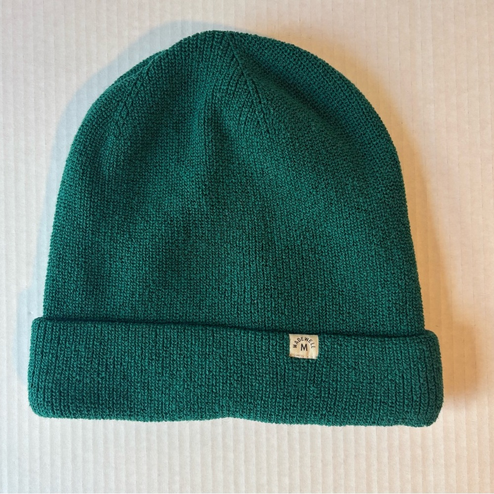 Madewell Green Beanie OS One Size